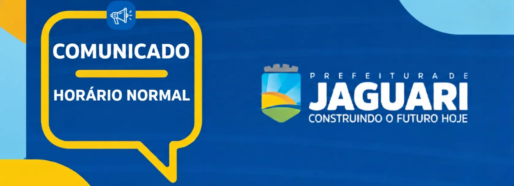 RETORNO DO HORÁRIO NORMAL DE ATENDIMENTO