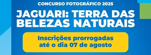 INSCRIÇÕES PRORROGADAS