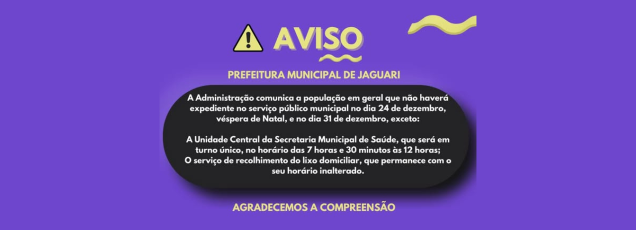 COMUNICADO IMPORTANTE