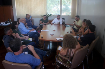 ENCONTRO COM A EQUIPE DE SECRETÁRIOS DE JAGUARI 