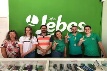 VICE-PREFEITO LUCAS CATTELAN PARTICIPA DA INAUGURAÇÃO DA LOJA LEBES