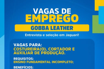 ATENÇÃO, TRABALHADORES DE JAGUARI E REGIÃO