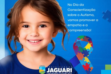 DIA MUNDIAL DA CONSCIENTIZAÇÃO DO AUTISMO