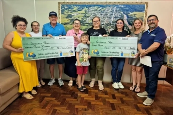 PREFEITURA DE JAGUARI ENTREGA PRÊMIOS DO NOTA FISCAL GAÚCHA