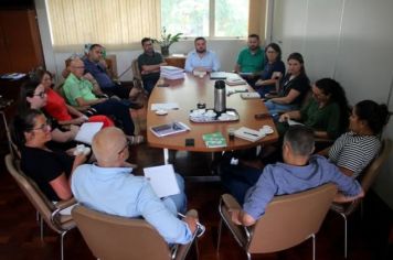 REUNIÃO DE PLANEJAMENTO COM A EQUIPE DE SECRETÁRIOS DE JAGUARI 