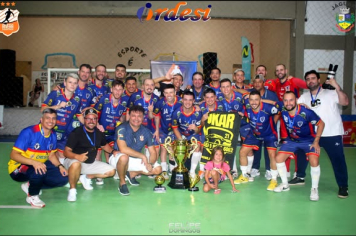 GRANDE CAMPEÃO DA 2ª COPA VERÃO DE FUTSAL IRDESI DE EDUCAÇÃO: JKAR FUTSAL