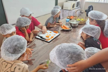 ESCOLA GETÚLIO VARGAS INICIA 2025 COM AULAS DE CULINÁRIA PARA ALUNOS EM TEMPO INTEGRAL