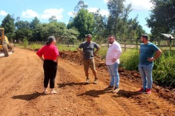 VISTORIA DAS OBRAS NAS ESTRADAS RURAIS
