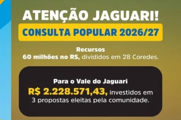 CONSULTA POPULAR 2026/2027: PARTICIPE!