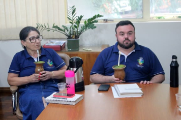 REUNIÃO COM A EQUIPE DE SECRETÁRIOS DE JAGUARI 