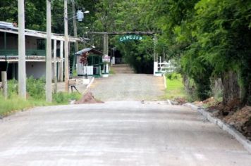 PAVIMENTAÇÃO DA RUA ANTÔNIO ARAÚJO BOIERA: 50% DA OBRA CONCLUÍDA
