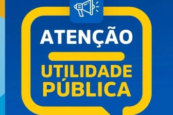 ALERTA À COMUNIDADE 