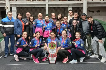 JAGUARI É VICE-CAMPEÃ DO 34º FRONTEIRA OESTE DE BOCHA FEMININA
