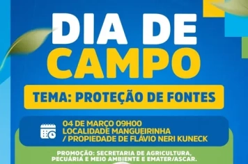 DIA DE CAMPO – PROTEÇÃO DE FONTES