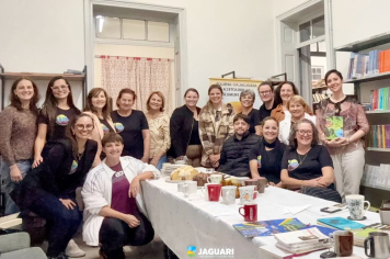 ASSOCIAÇÃO AMIGAS DA BIBLIOTECA PROMOVE CAFÉ LITERÁRIO NA BIBLIOTECA MUNICIPAL