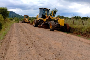 MELHORIAS NA ESTRADA DA CAIXA D'ÁGUA VISANDO O ESCOAMENTO DA SAFRA 2025