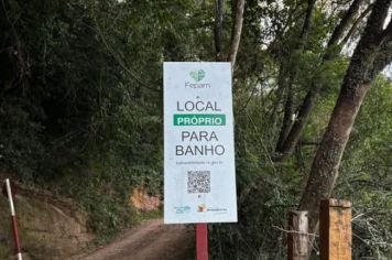 BALNEÁRIO FERNANDO SCHILLING: ÁGUAS PRÓPRIAS PARA BANHO 