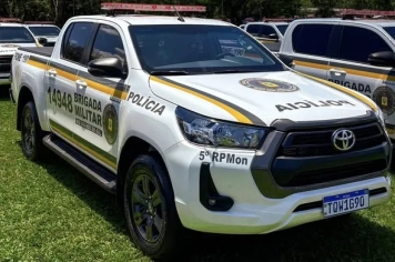 BRIGADA MILITAR DE JAGUARI RECEBE NOVA VIATURA