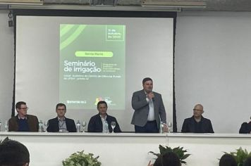 JAGUARI NO SEMINÁRIO DE IRRIGAÇÃO