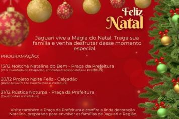JAGUARI VIVE A MAGIA DO NATAL