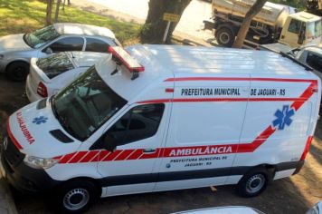 JAGUARI RECEBE UMA NOVA AMBULÂNCIA