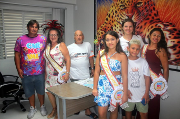CORTE DO CARNAVAL DE JAGUARI FAZ CONVITE OFICIAL NO PROGRAMA JAGUARI, PRAIA E CARNAVAL 