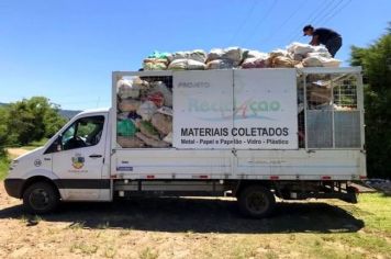 AVISO DE RECOLHIMENTO DE MATERIAIS RECICLAVEIS NO INTERIOR