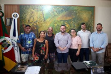 PREFEITO IGOR TAMBARA RECEBE NOVO PRESIDENTE DA ASSOCIAÇÃO DOS MORADORES DO BAIRRO PROMORAR