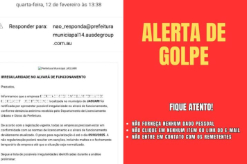 ALERTA DE GOLPE: CUIDADO COM E-MAILS FALSOS SOBRE ALVARÁS