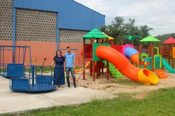 NOVO ESPAÇO DE DIVERSÃO NA ESCOLA MUNICIPAL SÃO JOSÉ 