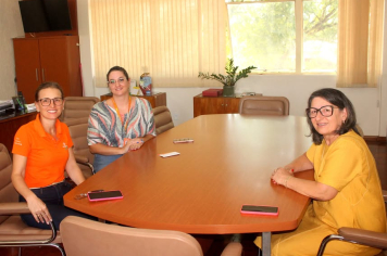 VISITA DA CRESOL CONFIANÇA A VICE-PREFEITA ELENICE CATTELAN