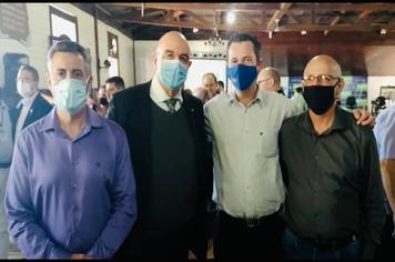 SECRETÁRIO DE PLANEJAMENTO CRISTIAN LENCINI E VEREADOR ANÍZIO FELICIANI NA BUSCA DE RECURSOS PARA JAGUARI