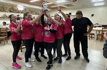 MULHERES DE JAGUARI PARTICIPAM DO FRONTEIRA OESTE DE BOCHA