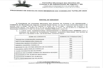 ATENÇÃO! AMANHÃ INICIA A CAMPANHA PARA CONSELHEIROS TUTELARES
