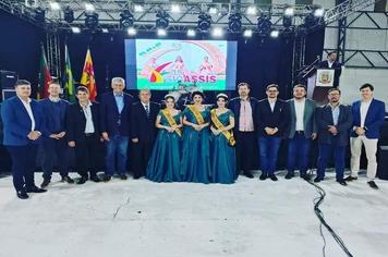 PREFEITO E VICE PARTICIPAM DA FEICASSIS