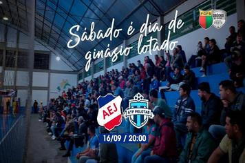 FINAL DE SEMANA PARA LOTAR O GINASIÃO