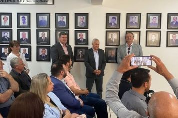 POSSE DA NOVA DIRETORIA DA AM CENTRO COM A PRESENÇA DO PREFEITO DE JAGUARI