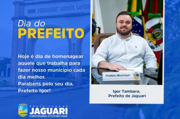 11 DE ABRIL – DIA DO PREFEITO