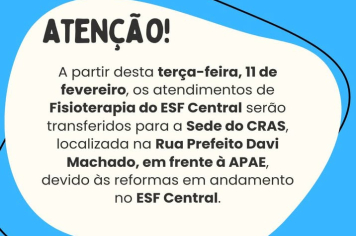 ATENÇÃO PARA ESSE COMUNICADO