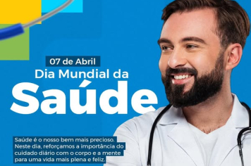7 DE ABRIL – DIA MUNDIAL DA SAÚDE