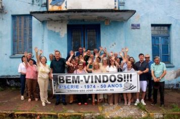 ENCONTRO DAS TURMAS DE 74 DA ESCOLA SÃO JOSÉ