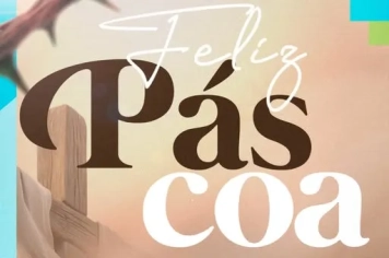A Páscoa, é Mlmais do que um feriado, um momento de reflexão, paz e recomeço. A Prefeitura de Jaguari deseja uma feliz Páscoa a todos os cidadãos Jaguarienses. 