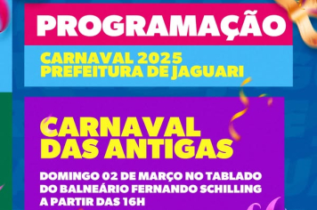 CARNAVAL DAS ANTIGAS: JAGUARI REVIVE SUA TRADIÇÃO