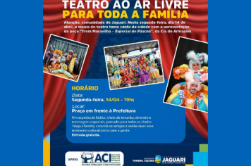 UMA NOITE DE TEATRO PARA ENCANTAR TODA A FAMÍLIA