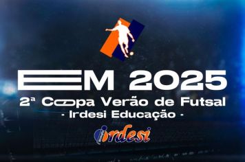 CONFRONTOS DE REPESCAGEM DEFINIDOS - 2ª COPA VERÃO DE FUTSAL IRDESI DE EDUCAÇÃO