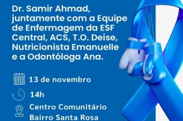 RODA DE CONVERSA – NOVEMBRO AZUL