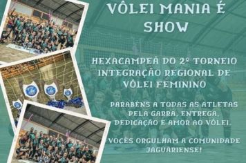 VÔLEI MANIA ENCERRA UM ANO BRILHANTE NAS QUADRAS