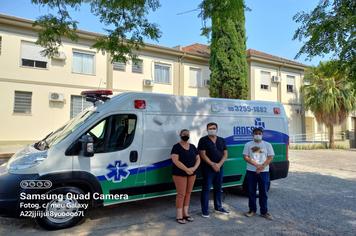 HOSPITAL DE JAGUARI, PASSA A CONTAR COM SERVIÇO DE UTI MÓVEL