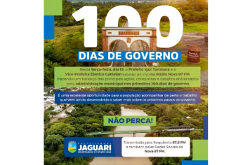 100 DIAS DE GOVERNO