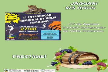 CHEGAMOS NA ÚLTIMA SEMANA DE PROGRAMAÇÕES DE ANIVERSÁRIO DE JAGUARI